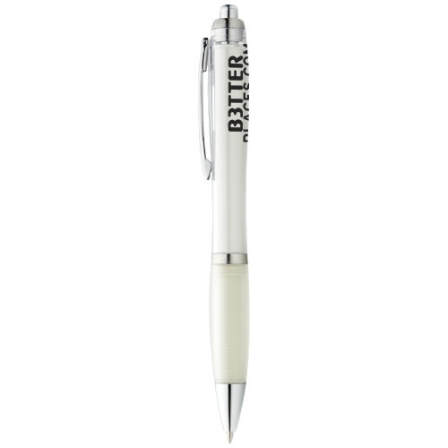 Nash Ballpoint Pen with Coloured Barrel and Grip