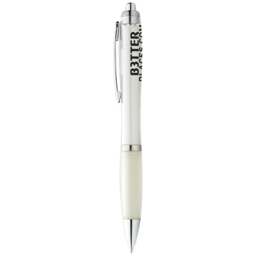 Nash Ballpoint Pen with Coloured Barrel and Grip