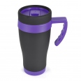 Oregon Black 400ml Travel Mug 12