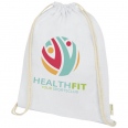 Orissa 140 G/M² GOTS Organic Cotton Drawstring Backpack 5L 12
