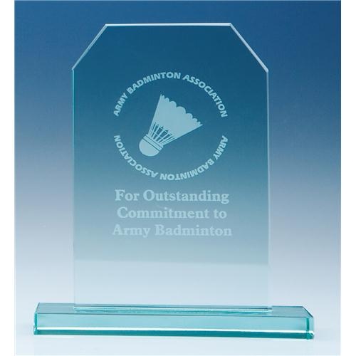 15cm Jade Glass Honour Award