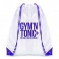 White Coloured Trim Pegasus Drawstring Bag 8