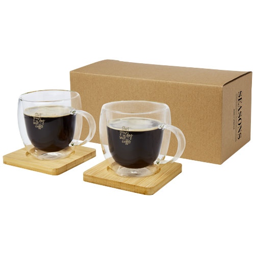 Manti 250 ml Double-Wall Glass Cup