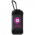 Solo 3W IPX5 RCS Recycled Plastic Solar Bluetooth® Speaker with Carabiner 3