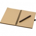 Coffee Fibre Notebook with Pen (Approx. A5) 3