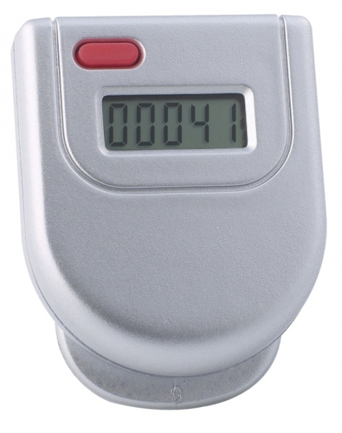 Silver Pedometer