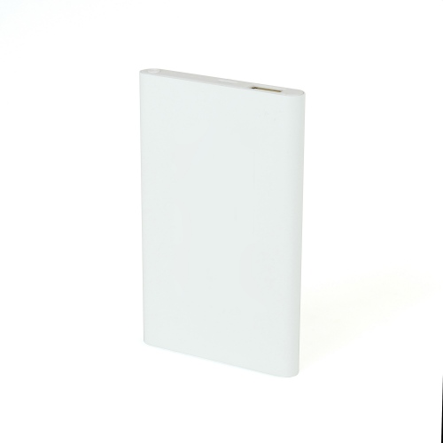 White Flat Power Bank