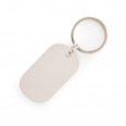 Metal Dog Tag Style Keyring 3
