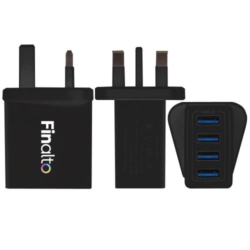Pin Plug with 4 USB Ports