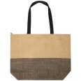 Rhythm Straw Paper Large Zipped Tote Bag 21L 3