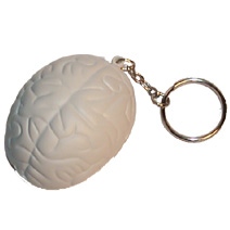Brain Keyring Stress Toy