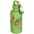 Oregon 400 ml Solid Colour RCS Recycled Plastic Water Bottle with Carabiner 6