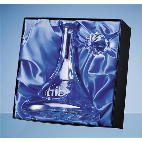 Ships Decanter Satin Lined Presentation Box