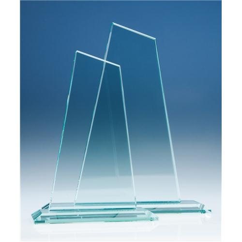 20cm Jade Glass Mountain Award