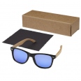 Hiru Rpet/Wood Mirrored Polarized Sunglasses in Gift Box 7