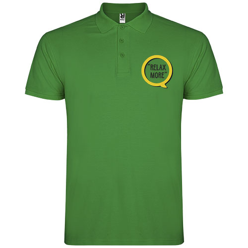 Star Short Sleeve Men's Polo