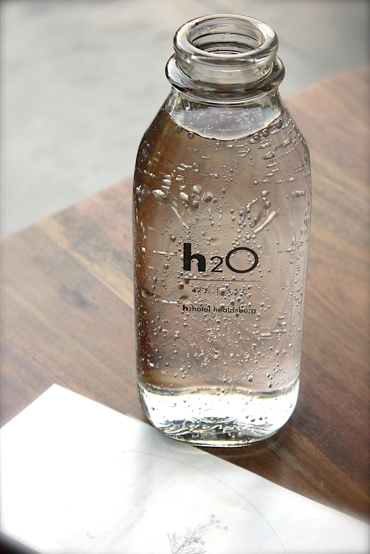 branded bottle water for your trade show stand