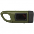 Helios Recycled Plastic Solar Dynamo Flashlight with Carabiner 4