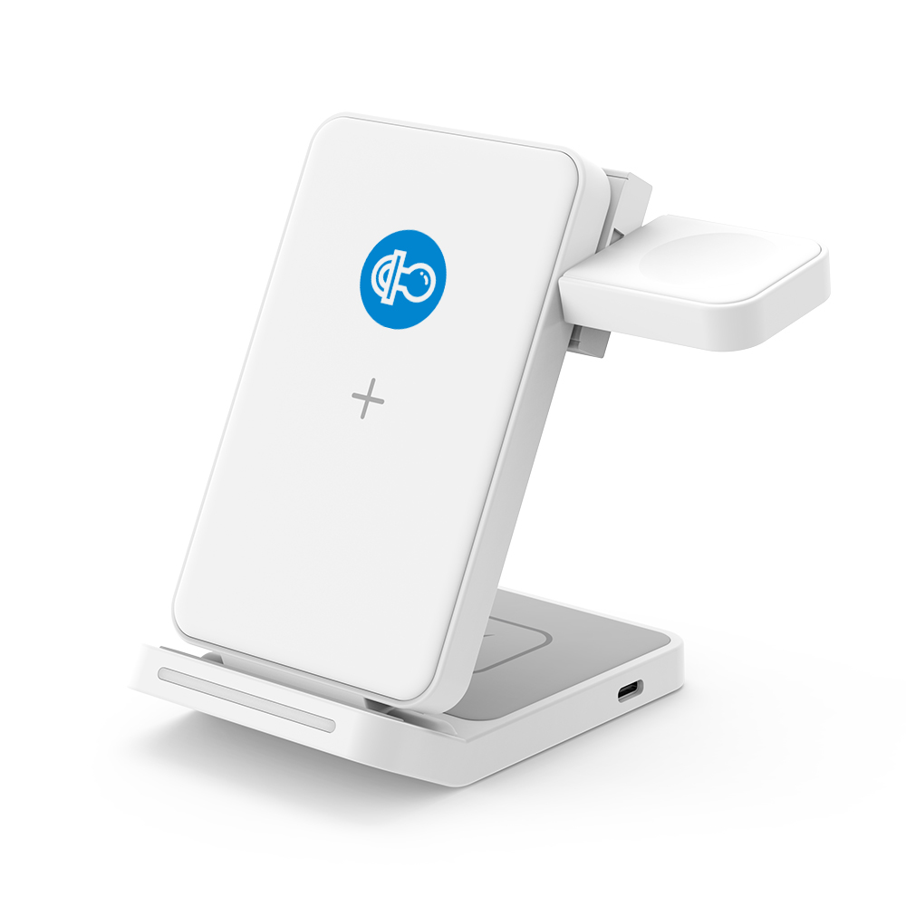 Foldable 3 in 1 Wireless Charging Stand