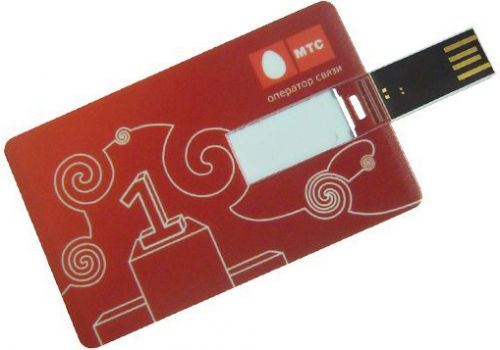 Slimline Credit Card USB Flash Drive