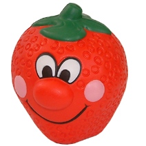 Strawberry Face Stress Toy