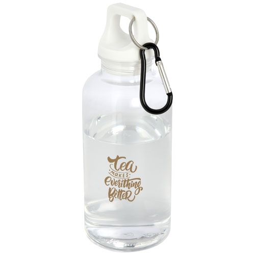 Oregon 400 ml RCS Certified Recycled Plastic Water Bottle with Carabiner