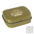 Small Flat Hinged Tin with Sugar Free Mints 2