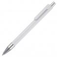Cayman Solid White Ball Pen 3