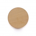 Medium Round Wooden Badge 6