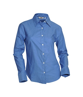 Ladies Oxford Shirt Long Sleeved