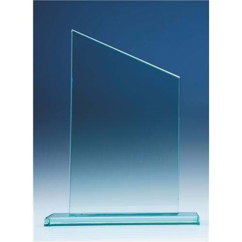 250 mm Slope Award, 12 mm Jade Glass