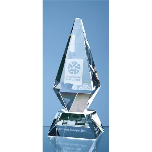 25cm Optical Crystal Glacier Award