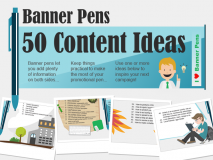 Banner Pens - 50 Content Ideas [Infographic]