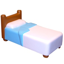 Bed Single Stress Toy