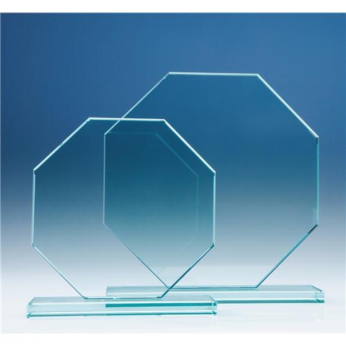 150 mm Octagon, 12 mm Jade Glass Award