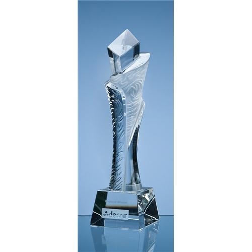 28.5cm Optical Crystal Breaker Award