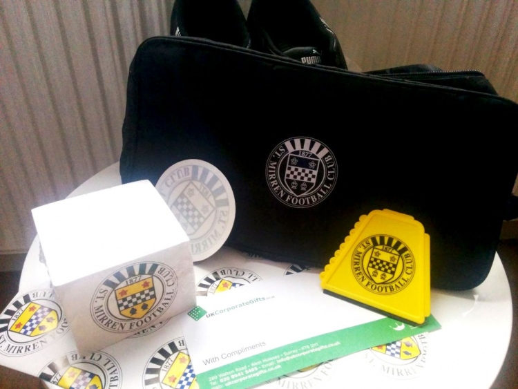 Promotional Items for St Mirren Football Club #ByUKCorpGifts