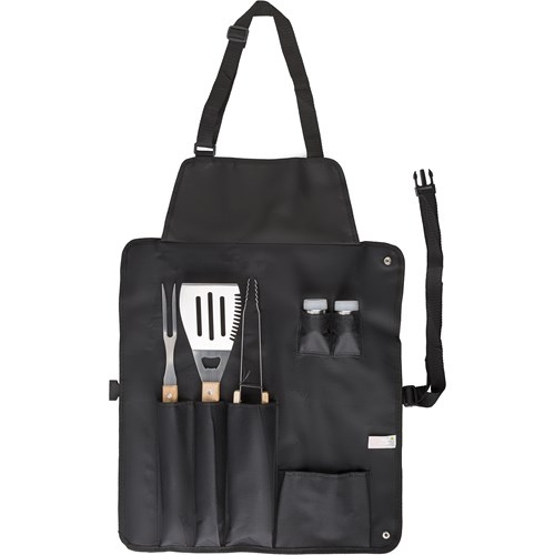 Barbecue Set Apron, 6pc