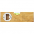 Flush Bamboo Spirit Level with Bottle Opener 5