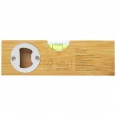 Flush Bamboo Spirit Level with Bottle Opener 5