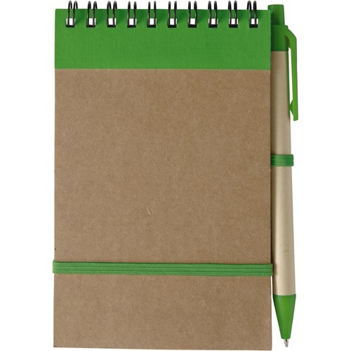 Cardboard Notebook with Ballpen