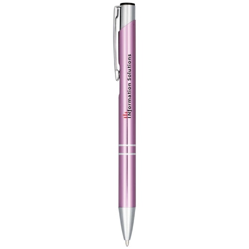 Moneta Anodized Aluminium Click Ballpoint Pen