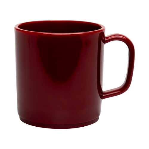 Plastic Mug Burgundy