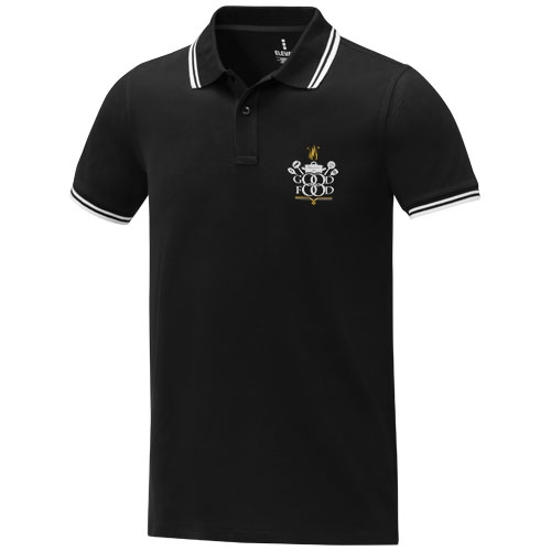 Amarago Short Sleeve Men's Tipping Polo