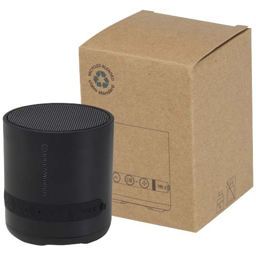 Hunor 3W Recycled Plastic Wireless Speaker