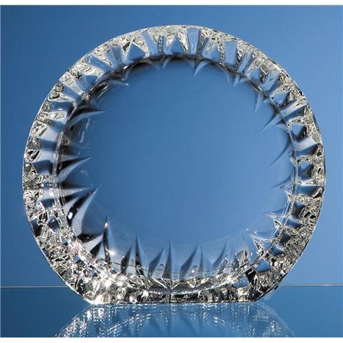 16.5cm Mario Cioni Lead Crystal Tech Roundel