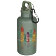 Oregon 400 ml Solid Colour RCS Recycled Plastic Water Bottle with Carabiner 7