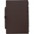 Coffee Fibre Notebook with Pen (Approx. A5) 6