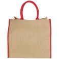 Harry Coloured Edge Jute Tote Bag 25L 5