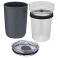 Bello 420 ml Glass Tumbler with Recycled Plastic Outer Wall 5